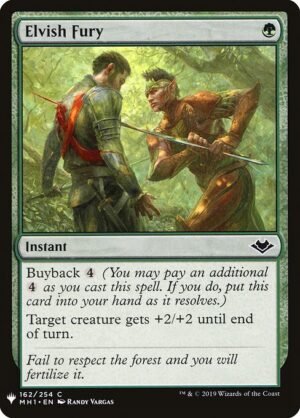 Elvish Fury<br /><span class="collector-number">Collector No. MH1-162</span>