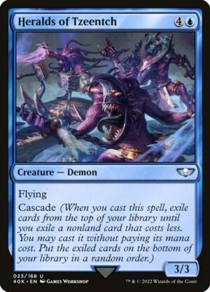 Heralds of Tzeentch<br /><span class="collector-number">Collector No. 23</span>