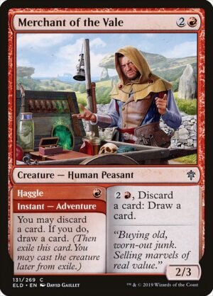 Merchant of the Vale // Haggle<br /><span class="collector-number">Collector No. 131</span>