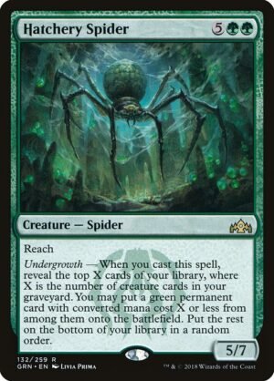 Hatchery Spider<br /><span class="collector-number">Collector No. 132</span>