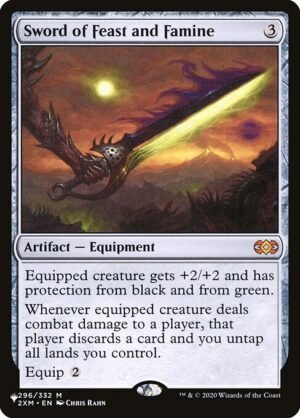 Sword of Feast and Famine<br /><span class="collector-number">Collector No. 2XM-296</span>