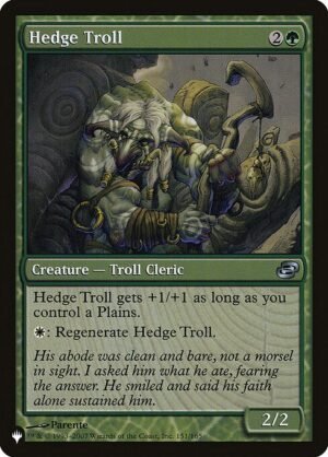 Hedge Troll<br /><span class="collector-number">Collector No. PLC-151</span>