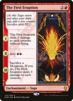The First Eruption<br /><span class="collector-number">Collector No. 122</span>