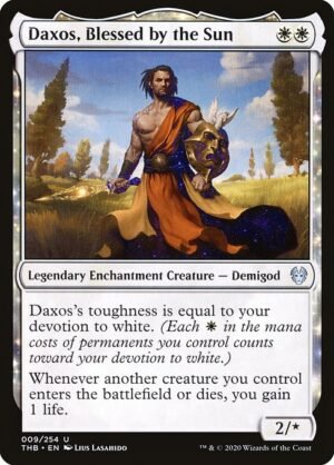 Daxos, Blessed by the Sun<br /><span class="collector-number">Collector No. 9</span>