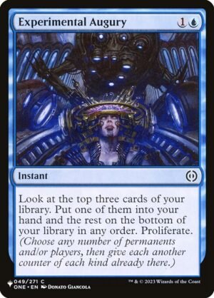 Experimental Augury<br /><span class="collector-number">Collector No. ONE-49</span>