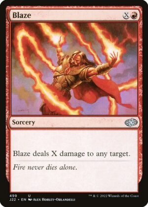 Blaze<br /><span class="collector-number">Collector No. 499</span>