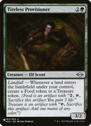 Tireless Provisioner<br /><span class="collector-number">Collector No. MH2-180</span>