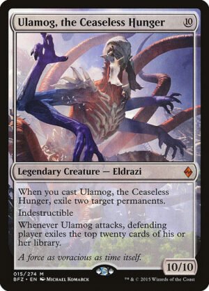 Ulamog, the Ceaseless Hunger<br /><span class="collector-number">Collector No. 15</span>