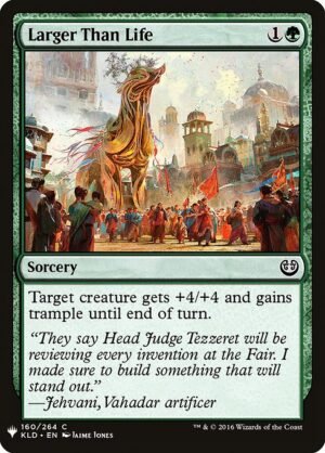 Larger Than Life<br /><span class="collector-number">Collector No. KLD-160</span>
