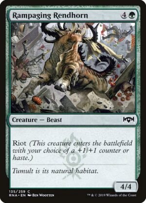 Rampaging Rendhorn<br /><span class="collector-number">Collector No. 135</span>