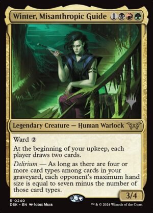 Winter, Misanthropic Guide<br /><span class="collector-number">Collector No. 240p</span>