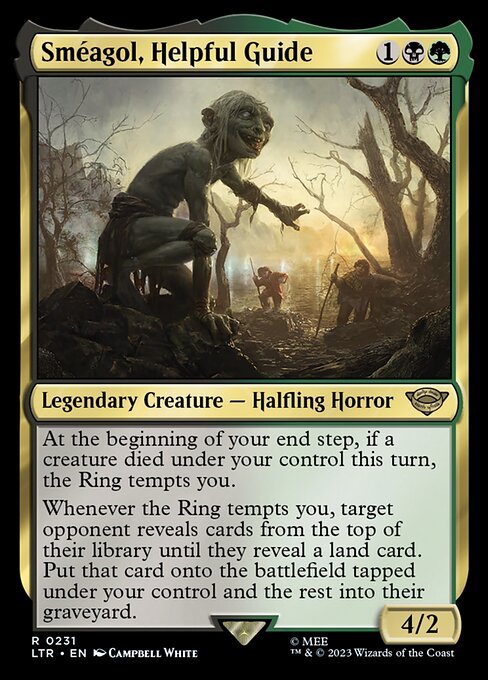 Sméagol, Helpful Guide<br /><span class="collector-number">Collector No. 231</span>