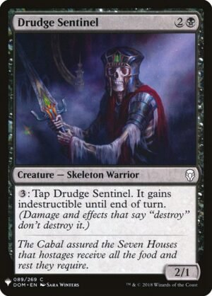 Drudge Sentinel<br /><span class="collector-number">Collector No. DOM-89</span>