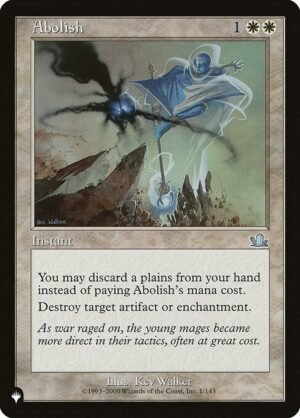 Abolish<br /><span class="collector-number">Collector No. PCY-1</span>