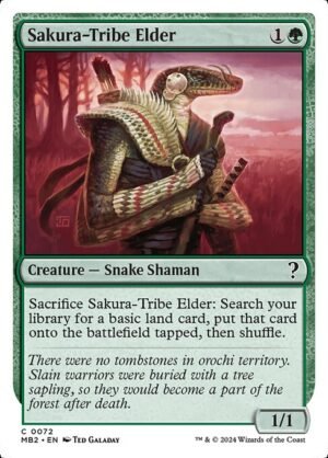 Sakura-Tribe Elder<br /><span class="collector-number">Collector No. 72</span>