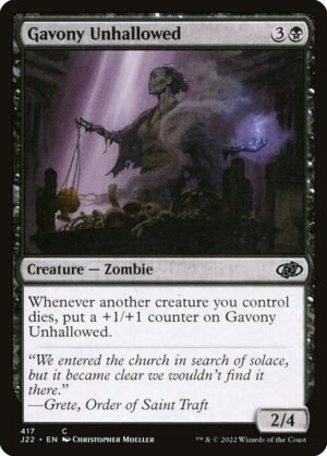 Gavony Unhallowed<br /><span class="collector-number">Collector No. 417</span>