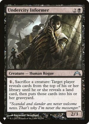 Undercity Informer<br /><span class="collector-number">Collector No. GTC-82</span>