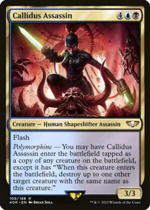 Callidus Assassin<br /><span class="collector-number">Collector No. 109</span>