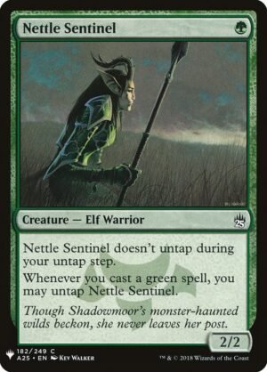 Nettle Sentinel<br /><span class="collector-number">Collector No. A25-182</span>