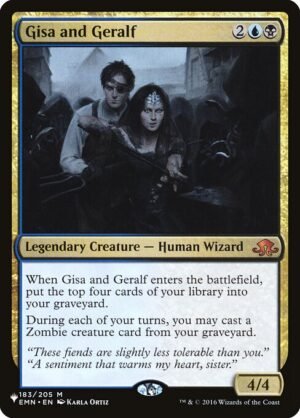 Gisa and Geralf<br /><span class="collector-number">Collector No. EMN-183</span>