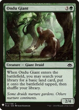 Ondu Giant<br /><span class="collector-number">Collector No. PCA-71</span>