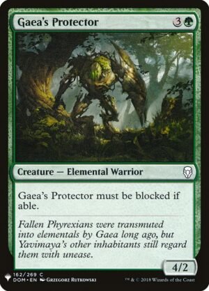 Gaea's Protector<br /><span class="collector-number">Collector No. DOM-162</span>