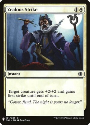 Zealous Strike<br /><span class="collector-number">Collector No. CN2-101</span>
