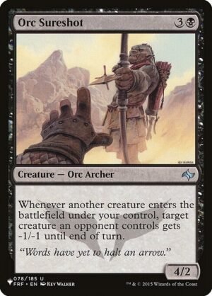Orc Sureshot<br /><span class="collector-number">Collector No. FRF-78</span>