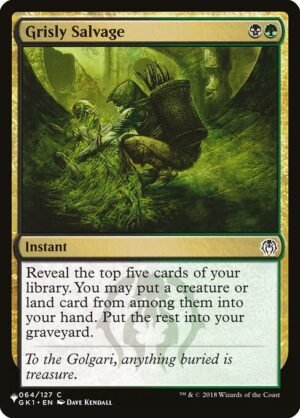 Grisly Salvage<br /><span class="collector-number">Collector No. GK1-64</span>