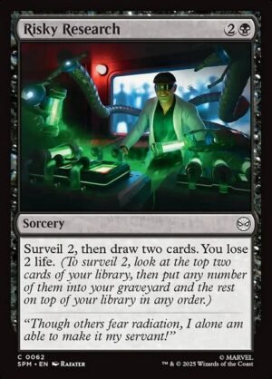 Risky Research - Foil<br /><span class="collector-number">Collector No. 62</span>