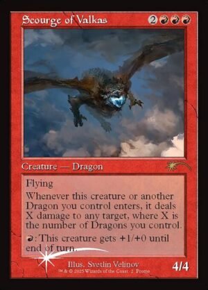 Scourge of Valkas - Foil<br /><span class="collector-number">Collector No. 14</span>
