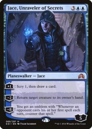 Jace, Unraveler of Secrets<br /><span class="collector-number">Collector No. 69</span>