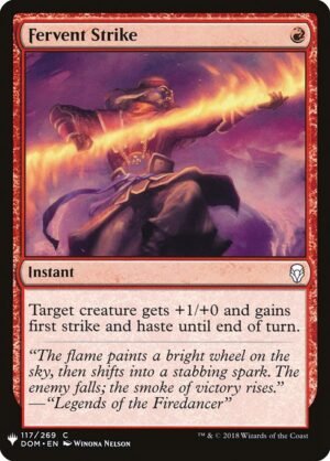 Fervent Strike<br /><span class="collector-number">Collector No. DOM-117</span>