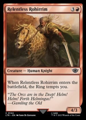 Relentless Rohirrim<br /><span class="collector-number">Collector No. 144</span>