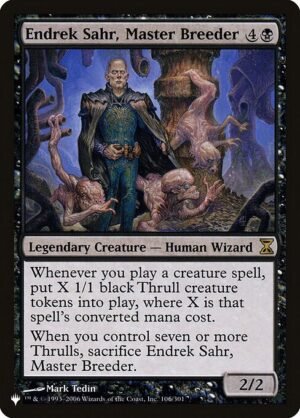 Endrek Sahr, Master Breeder<br /><span class="collector-number">Collector No. TSP-106</span>