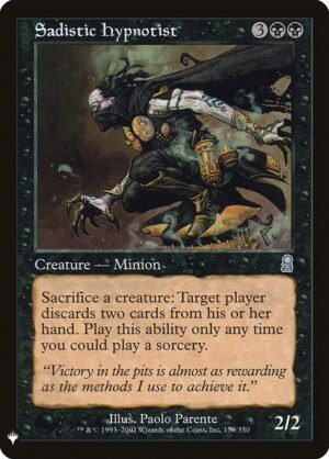 Sadistic Hypnotist<br /><span class="collector-number">Collector No. ODY-159</span>