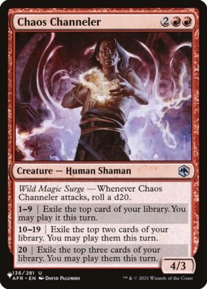 Chaos Channeler<br /><span class="collector-number">Collector No. AFR-136</span>
