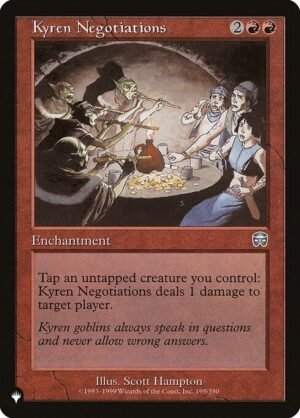 Kyren Negotiations<br /><span class="collector-number">Collector No. MMQ-198</span>