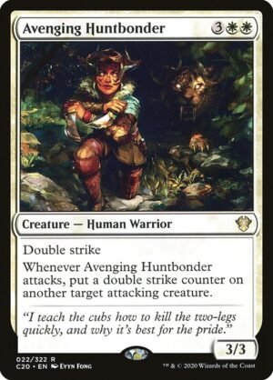 Avenging Huntbonder<br /><span class="collector-number">Collector No. 22</span>