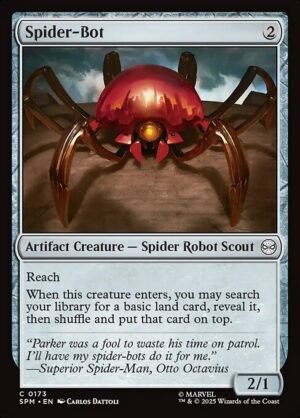 Spider-Bot - Foil<br /><span class="collector-number">Collector No. 173</span>