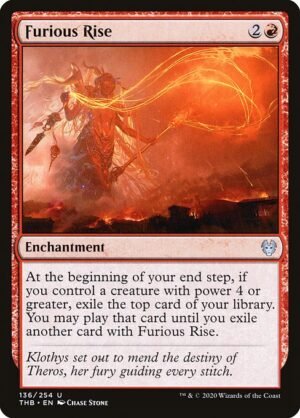 Furious Rise<br /><span class="collector-number">Collector No. 136</span>