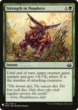 Strength in Numbers<br /><span class="collector-number">Collector No. MM3-138</span>