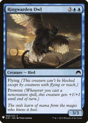 Ringwarden Owl<br /><span class="collector-number">Collector No. ORI-68</span>