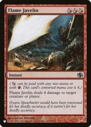 Flame Javelin<br /><span class="collector-number">Collector No. DD2-53</span>