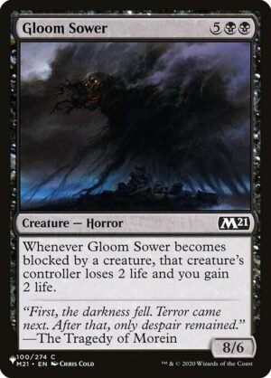 Gloom Sower<br /><span class="collector-number">Collector No. M21-100</span>