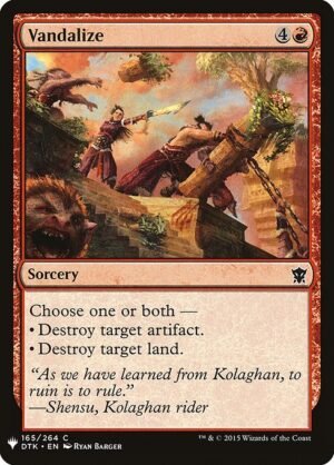 Vandalize<br /><span class="collector-number">Collector No. DTK-165</span>