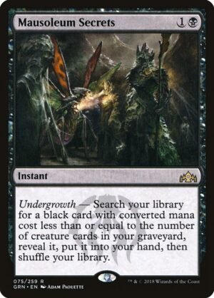 Mausoleum Secrets<br /><span class="collector-number">Collector No. 75</span>