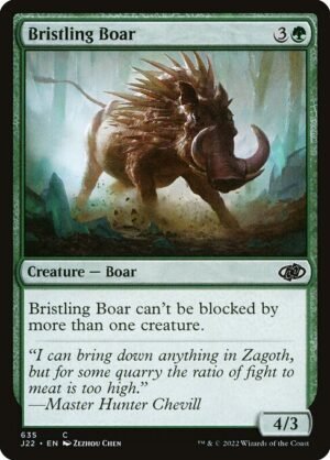 Bristling Boar<br /><span class="collector-number">Collector No. 635</span>
