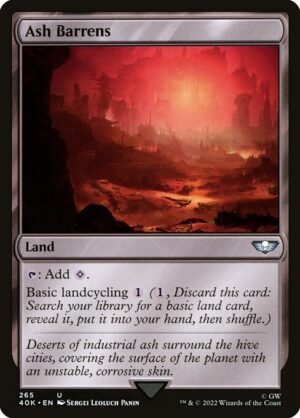 Ash Barrens<br /><span class="collector-number">Collector No. 265</span>