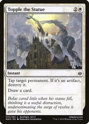 Topple the Statue<br /><span class="collector-number">Collector No. 35</span>